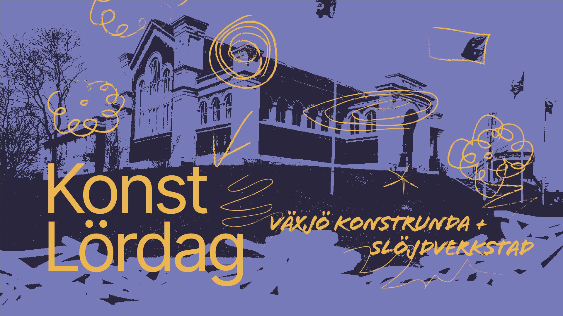 Skiss av Smålands museum